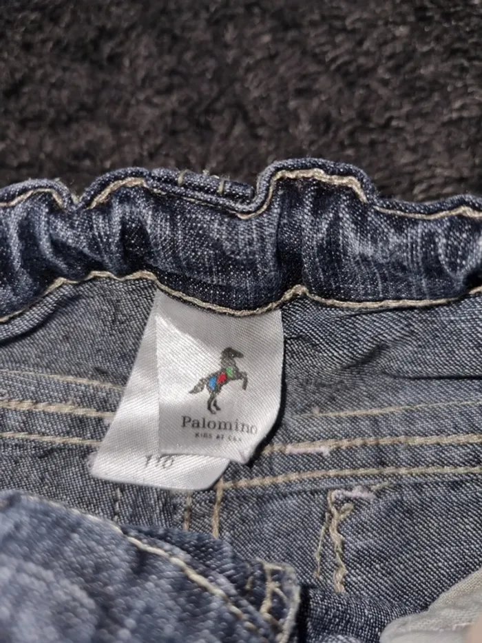 Short en jean bermuda C&A 5 ans 110 cm - photo numéro 4