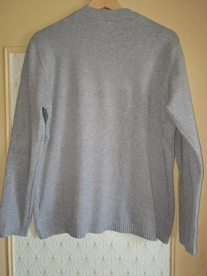 Pull tout doux chaud femme Ren moda gris XL/XXL comme neuf - photo numéro 2