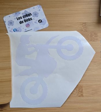Autocollant Stickers décoration moto