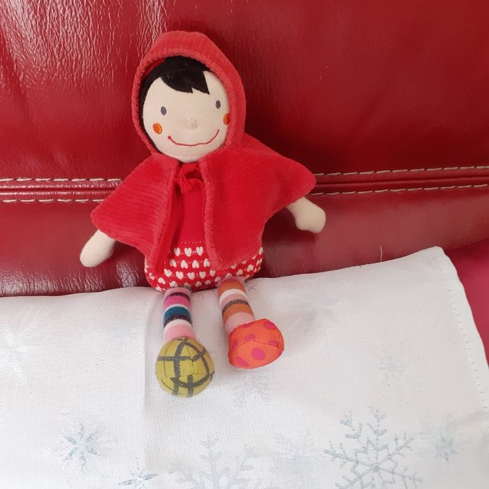 Poupée-doudou "Petit Chaperon rouge" *Ebulobo - photo numéro 4
