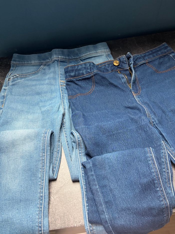 Lot 2 jean fille primark 10-11 ans