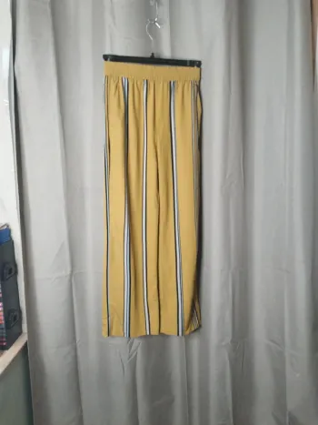 Pantalon rayé zara