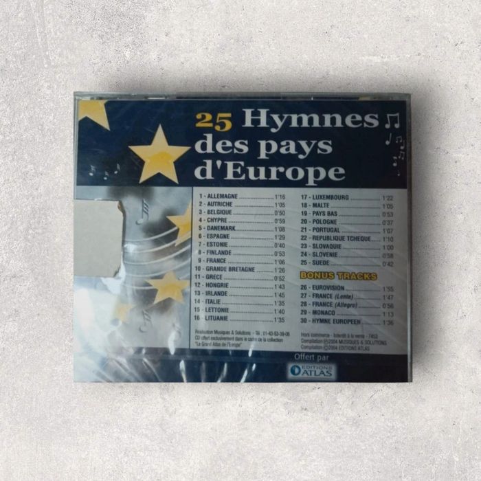 CD – 25 Hymnes des Pays d’Europe - photo numéro 4