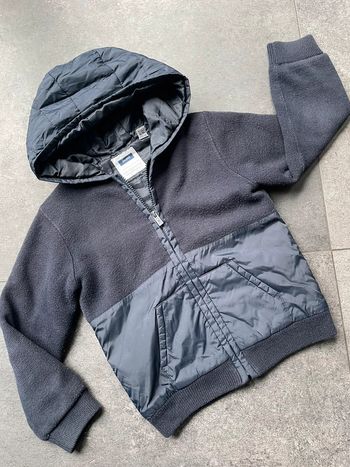 Veste blouson bleu marine Okaidi