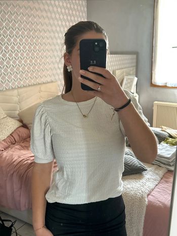 top manche bouffante