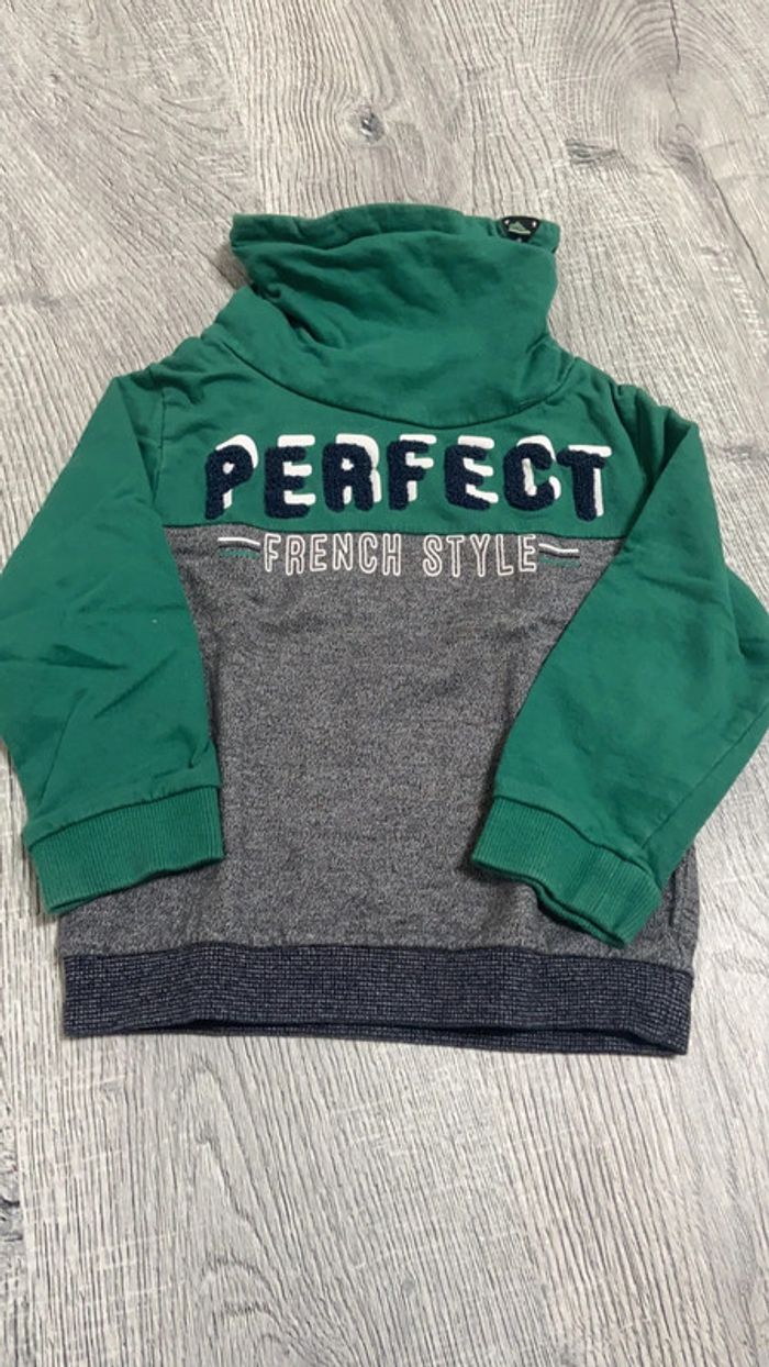 Sweat col roulé _ Kiabi _ 3 ans