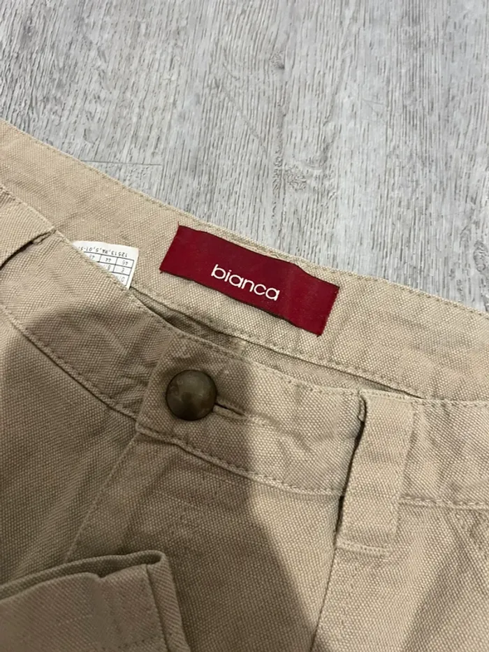 🟦 Pantalon court coton et lin 🟦 P - photo numéro 4