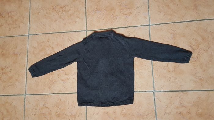 Gilet zippé garçon 5 ans gris Kiabi - photo numéro 6