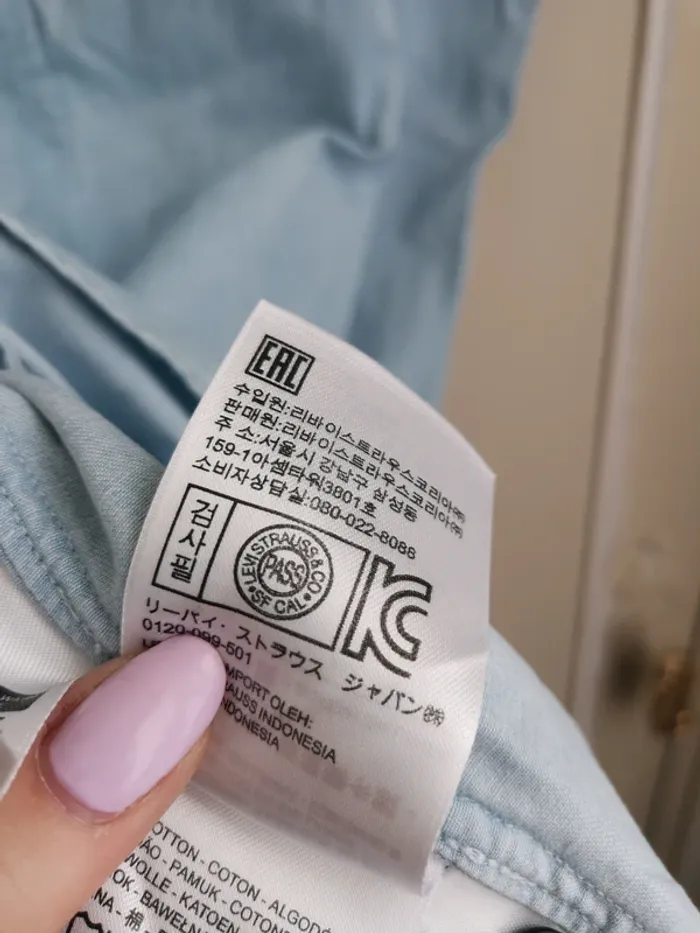 Robe en jeans fin Levi's taille L - photo numéro 5