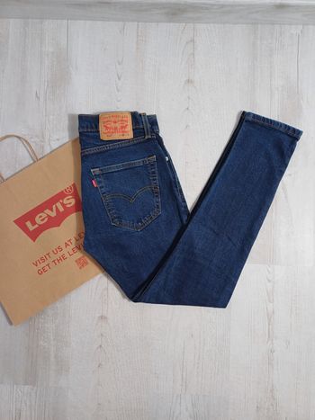 Jean Levi’s 512 Coupe Slim W29 L32 Bleu Marine Parfait état JL4