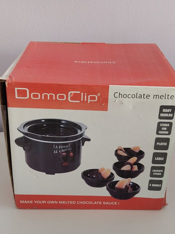 La fondue à chocolat, Domoclip, neuf