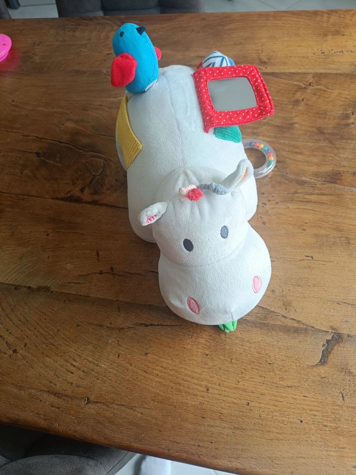 Peluche d'activités Axel l'hippo Oxybul