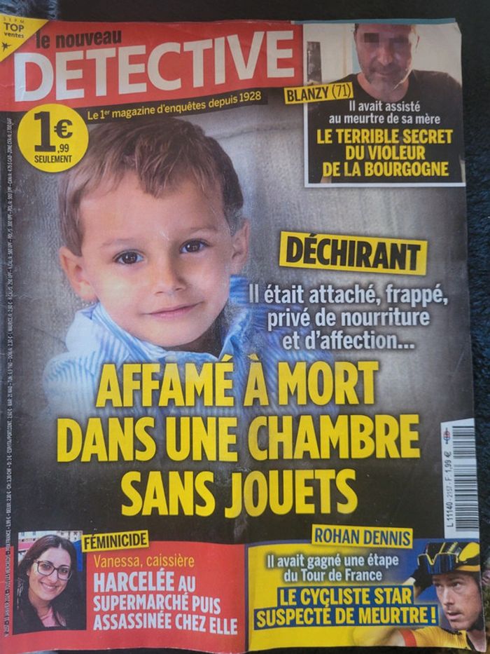Lot de 10 magazines le nouveau detective - photo numéro 3