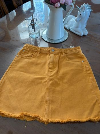 Jupe en coton moutarde - Pimkie - T36