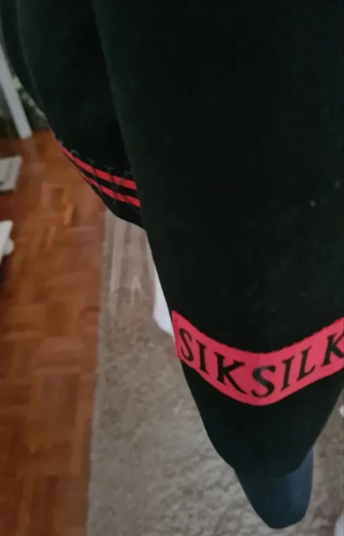 Sweat shirt noir à capuche Siksilk Taille S - photo numéro 7