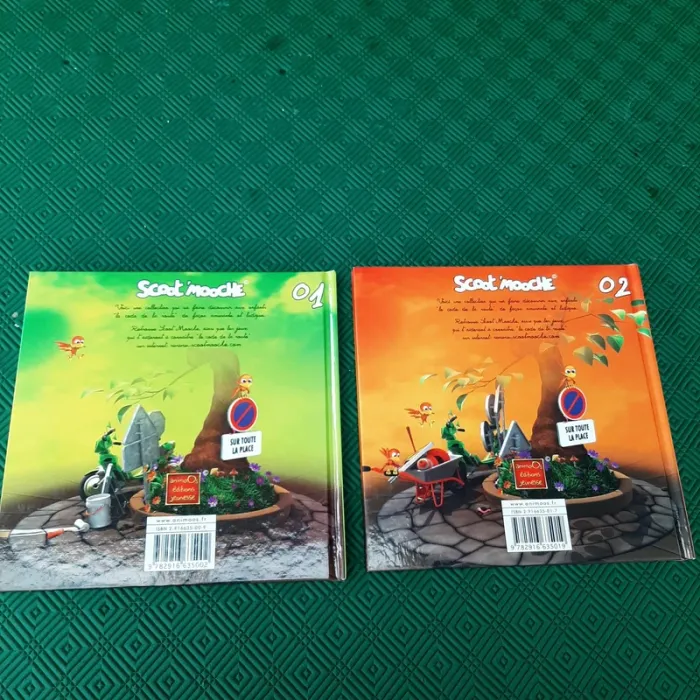 Lot 2 livres Scoot Mooche n° 01 et 02 - photo numéro 4