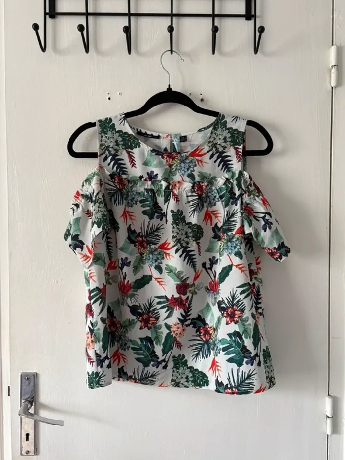 T-shirt fleuri kiabi