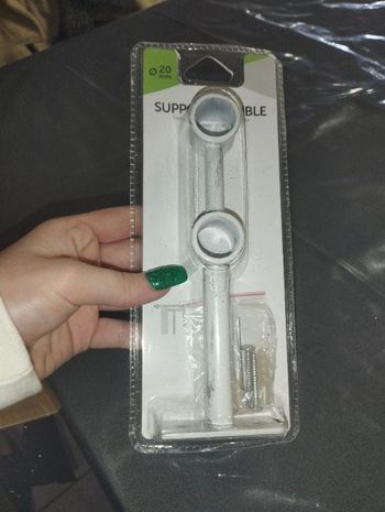 Embout tringle a rideau