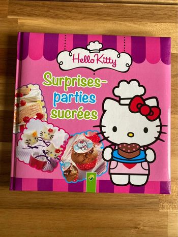Livre de recettes cuisine surprises parties sucrées