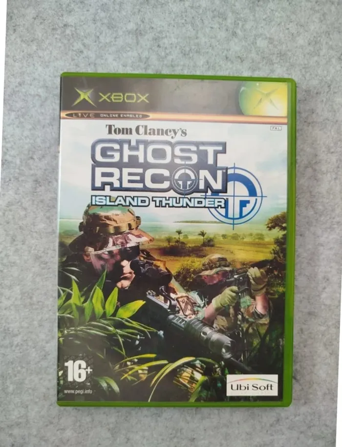 Jeu Ghost Recon Tom Clancy Island Thunder Xbox complet avec notice et boîte - photo numéro 2