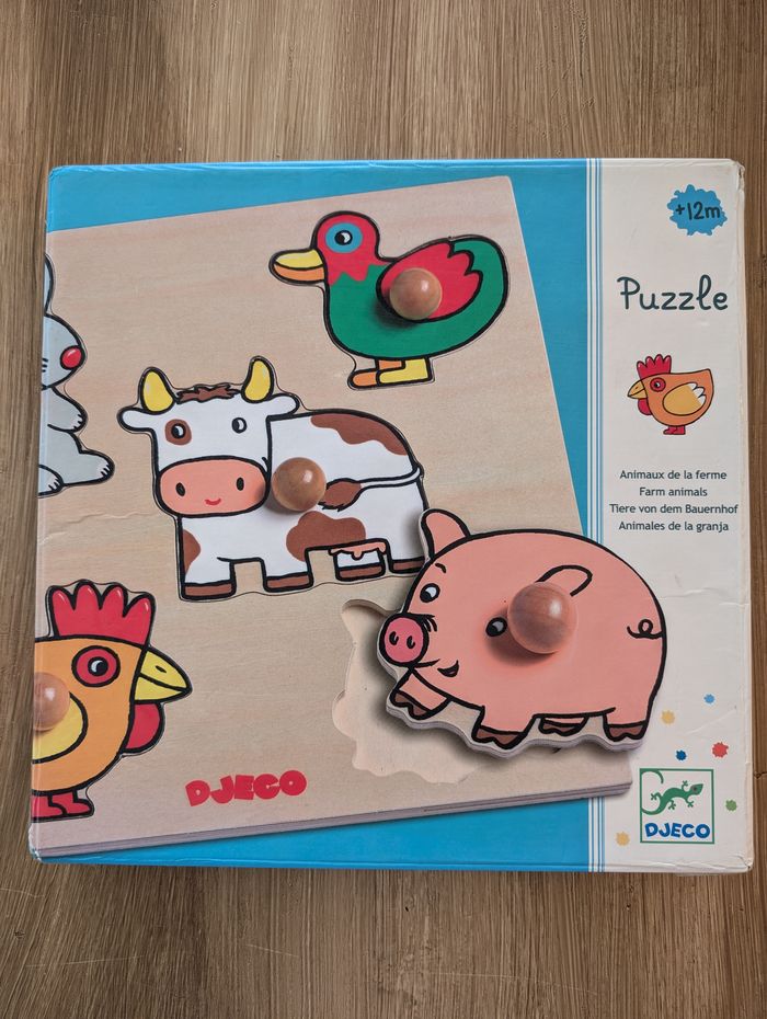 Puzzle djeco +12mois