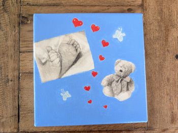 Tableau chambre de bébé 