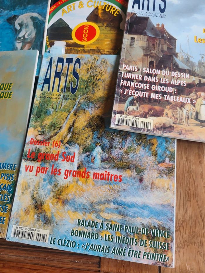 Lot 5 magazines ARTS Actualités Magazine Art, Culture & Peinture - photo numéro 4