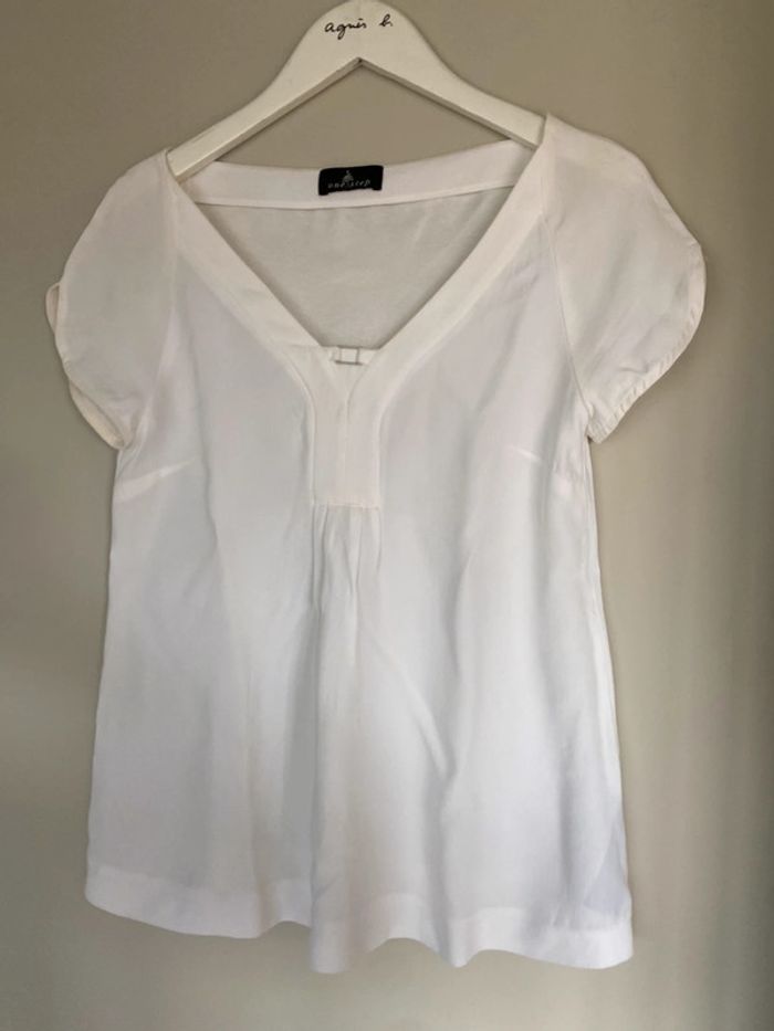 Haut blanc one step