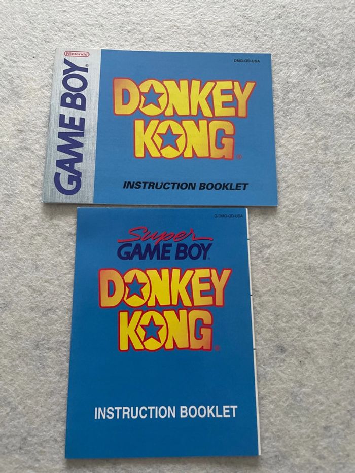 Notice Donkey Kong Nintendo Gameboy