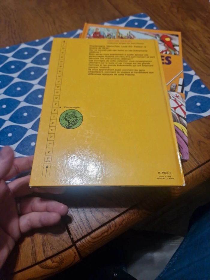 Lot de 8 livres vintage Histoire juniors - photo numéro 3