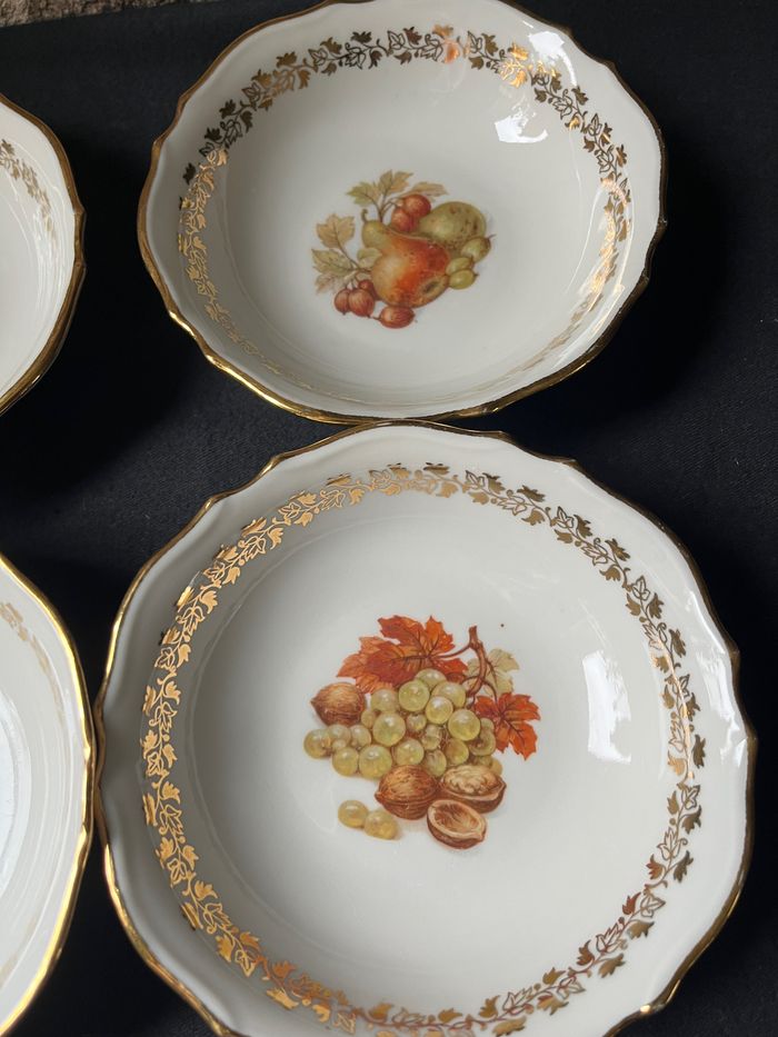 Lot de 4 petites coupelles CNP Porcelain de Luxe Vintage - photo numéro 7