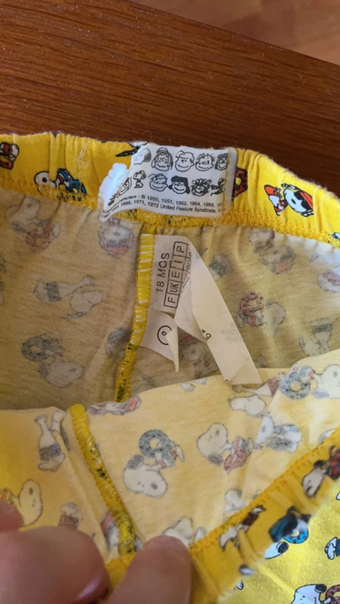 Short snoopy 8 ans - photo numéro 2