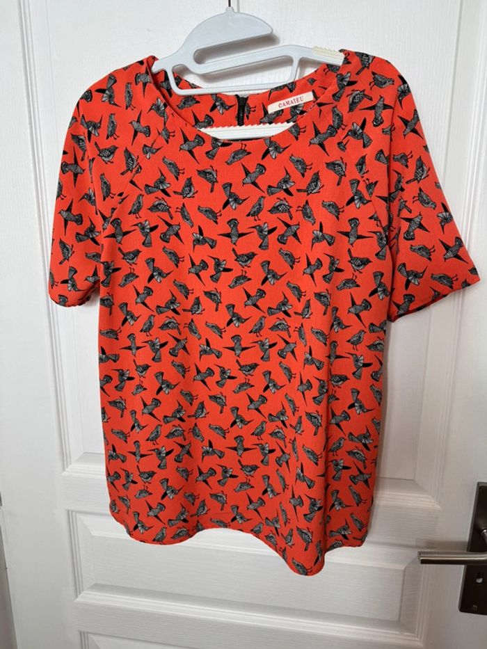 Blouse manches courtes