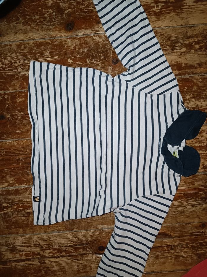 Lot tee-shirt ML 12 mois - photo numéro 5