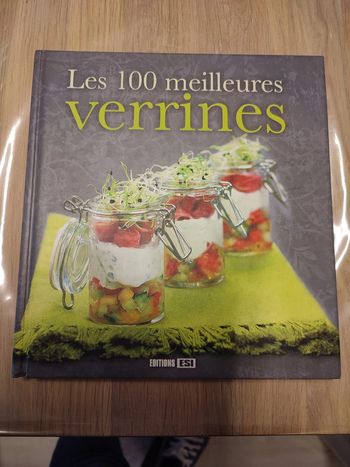 Livre de recettes de verrines