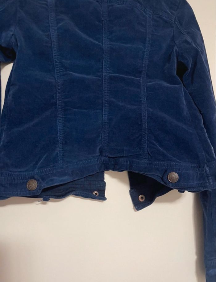 Blouson femme stradivarius taille S , bleu marine , 100% coton - photo numéro 6