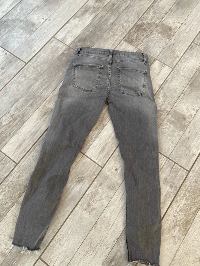 Pantalon jean Zara femme, taille 42 - photo numéro 3