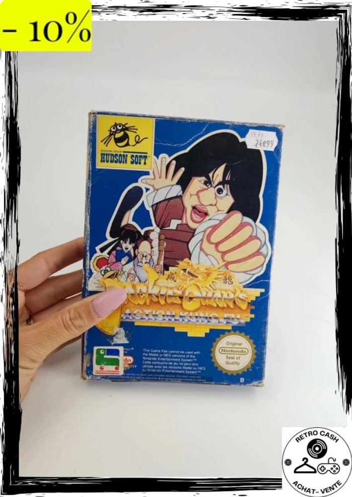 Jackie Chan’s Action Kung Fu Nintendo nes sans notice - photo numéro 16