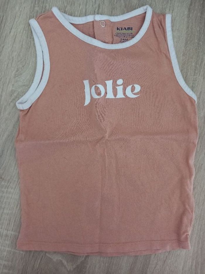 Débardeur "Jolie" 24 mois