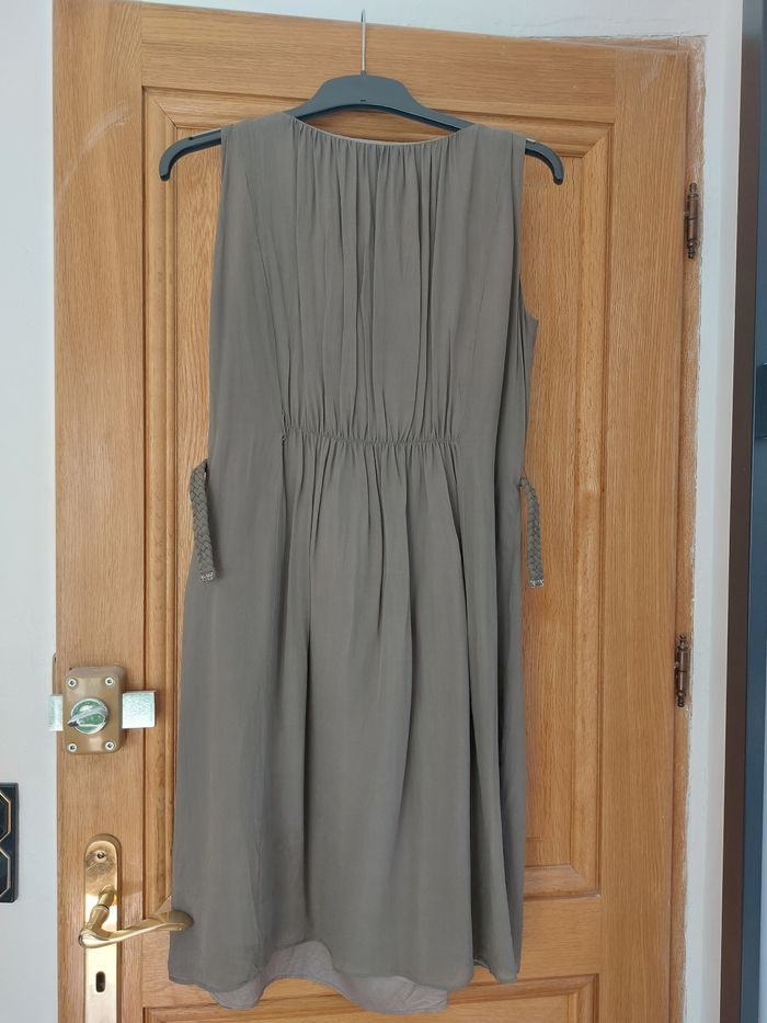 Robe caroll kaki/anthracite - photo numéro 2