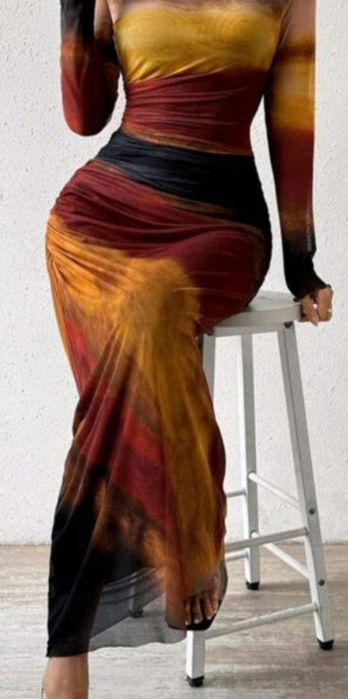 Robe longue shein S - photo numéro 2