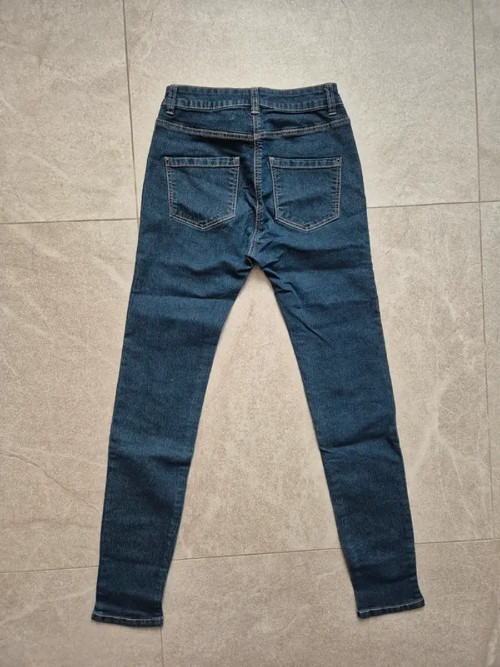 Jean skinny bleu foncé gémo - photo numéro 4