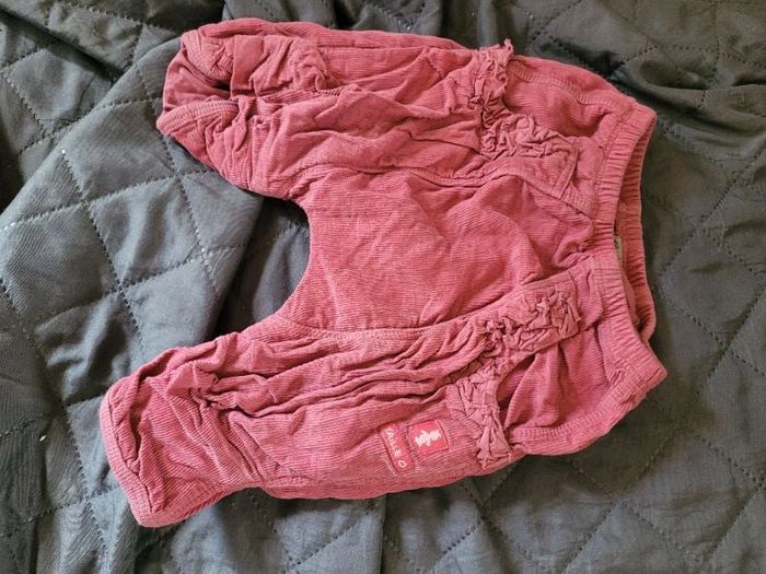 Pantalon velours 1 mois