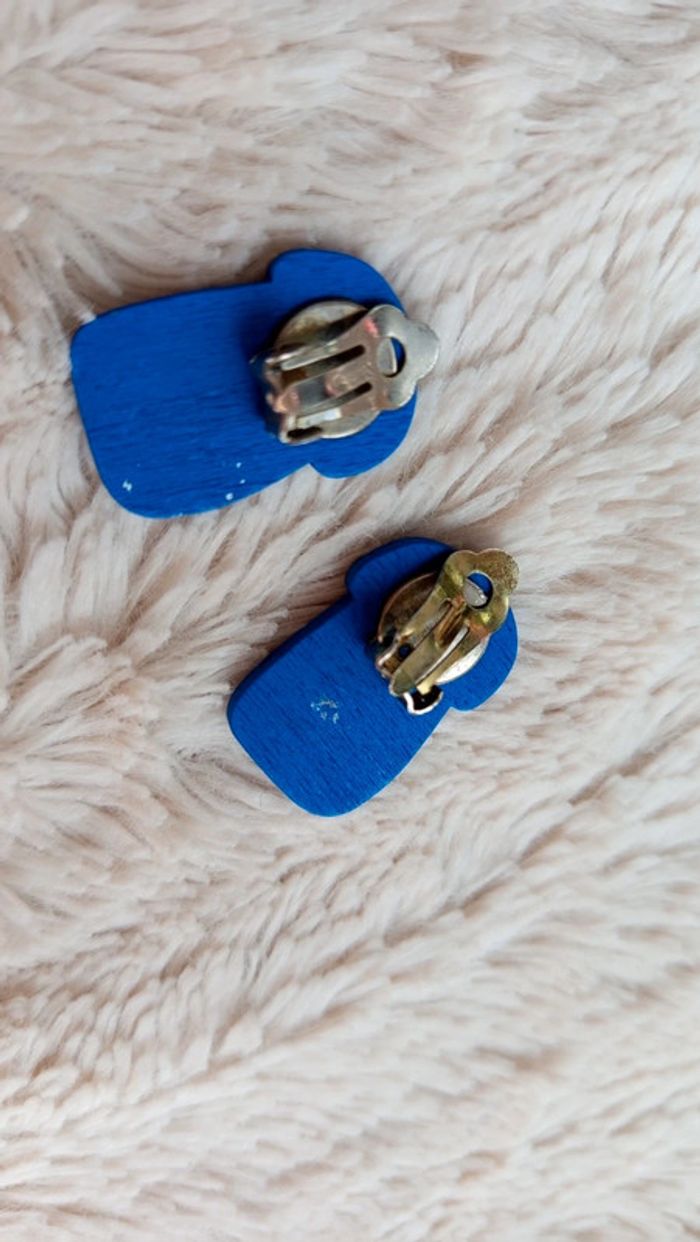 Boucles d'oreilles japon 🔸 clips - photo numéro 3