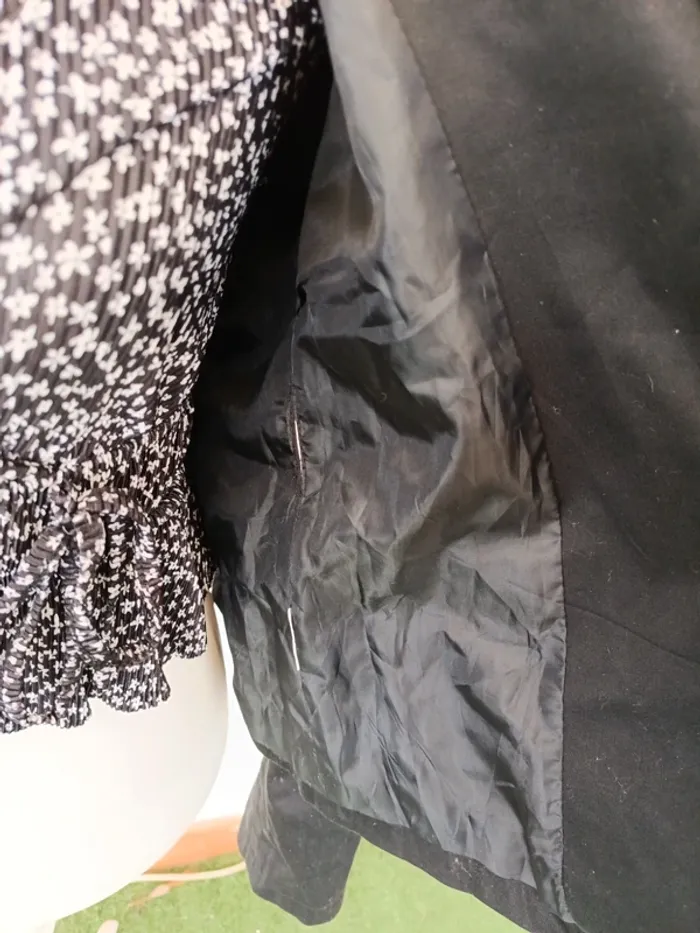 Blazer noir Adolfo Dominguez taille L - photo numéro 3