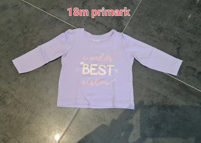 Tshirt manches longues 18m