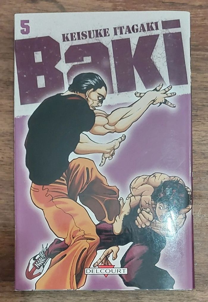 Baki Tome 5 Delcourt Français 🇨🇵