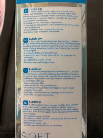 BEABA kit repas voyage