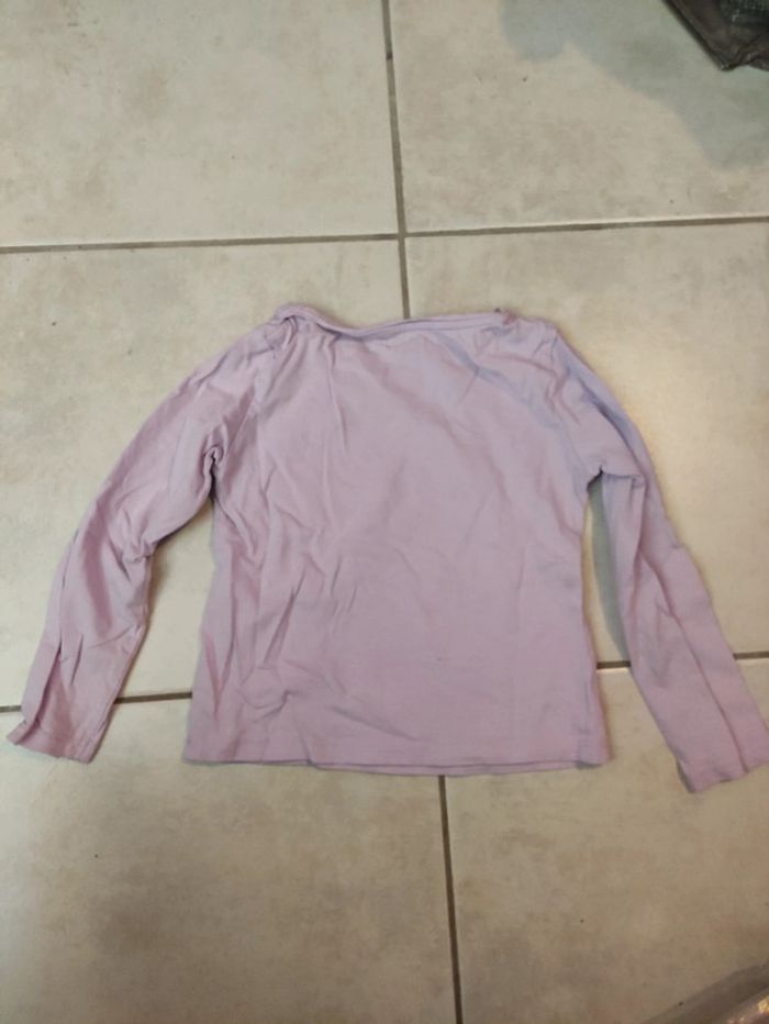 Tee shirt manches longues 5 ans fille - photo numéro 3