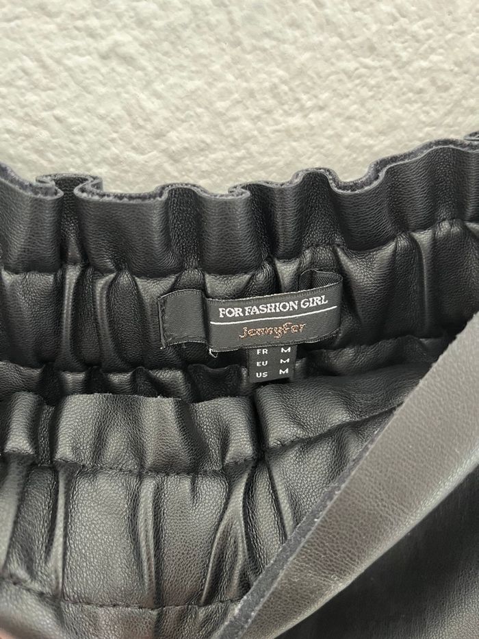 Jupe similicuir droite noir M Jennyfer - photo numéro 3